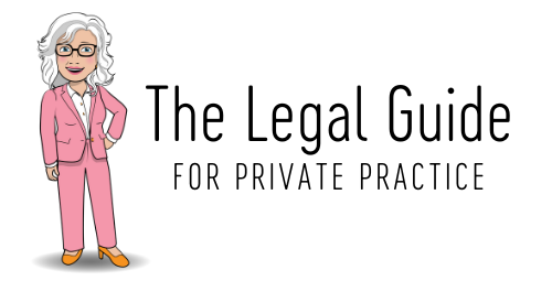 The Legal Guide for Private Practice - Logo with Laurie Lee